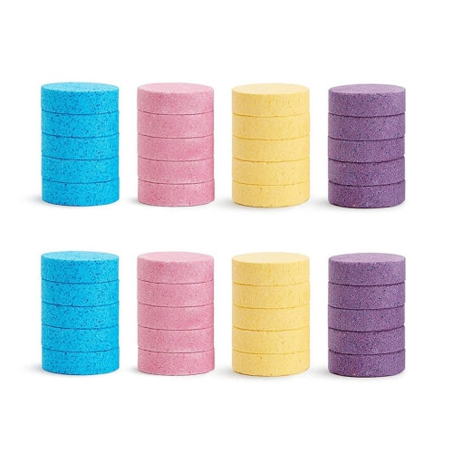 Recambio de bombas de baño (40 ud.) para Juguete dispensador Color Buddies · Munchkin - Bizcocho de Yogur