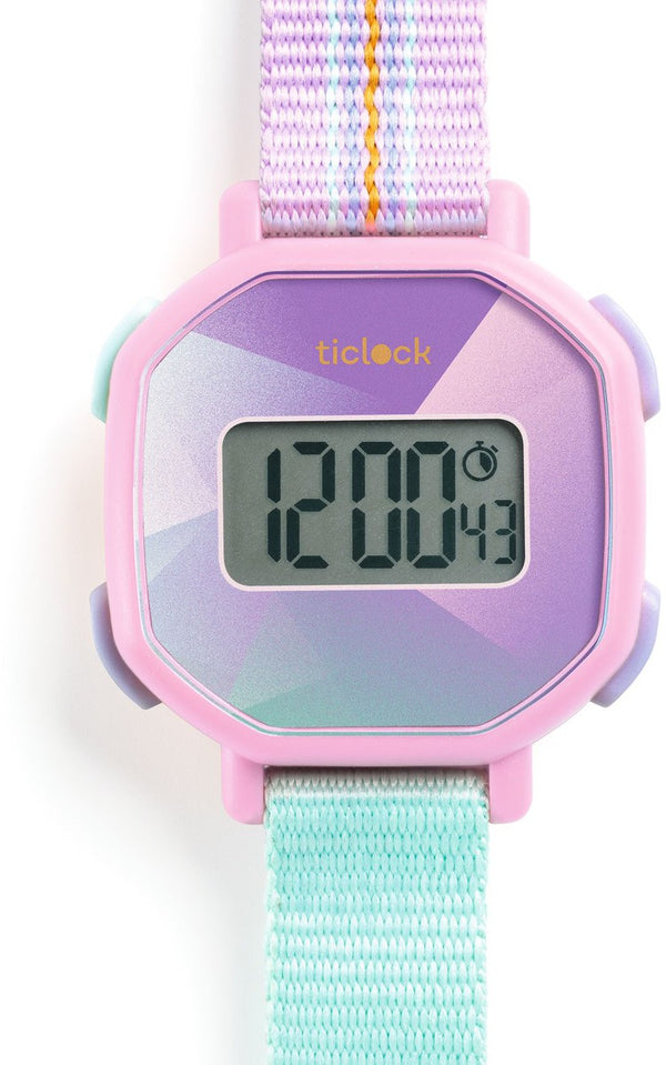 Reloj Digital Purple prisma · DJECO - Bizcocho de Yogur