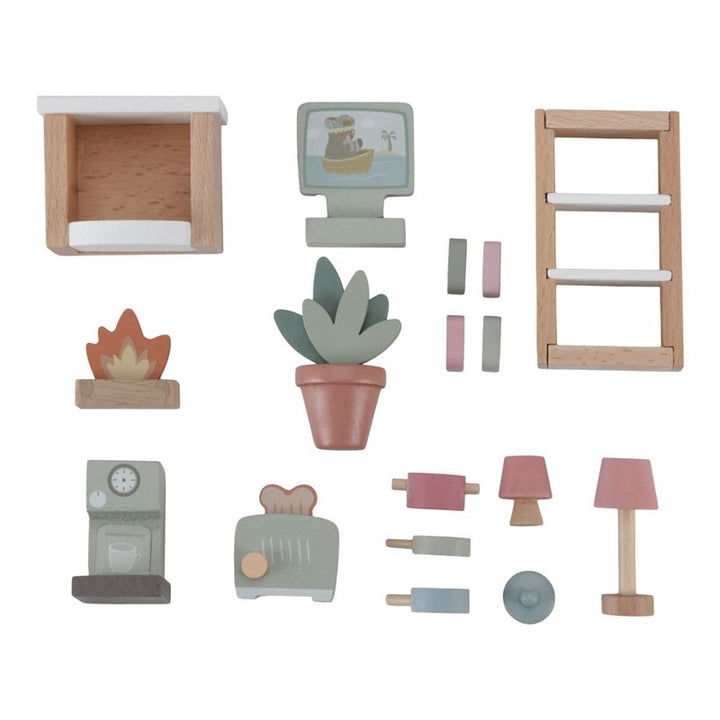 Set de Muebles para Casa de Muñecas FSC · Little Dutch - Bizcocho de Yogur