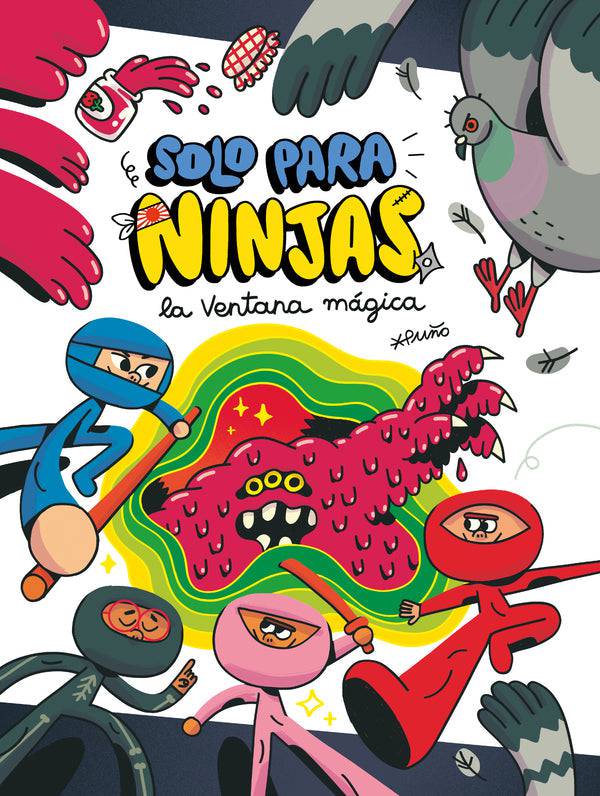 Solo para Ninjas 3-La ventana mágica - Bizcocho de Yogur