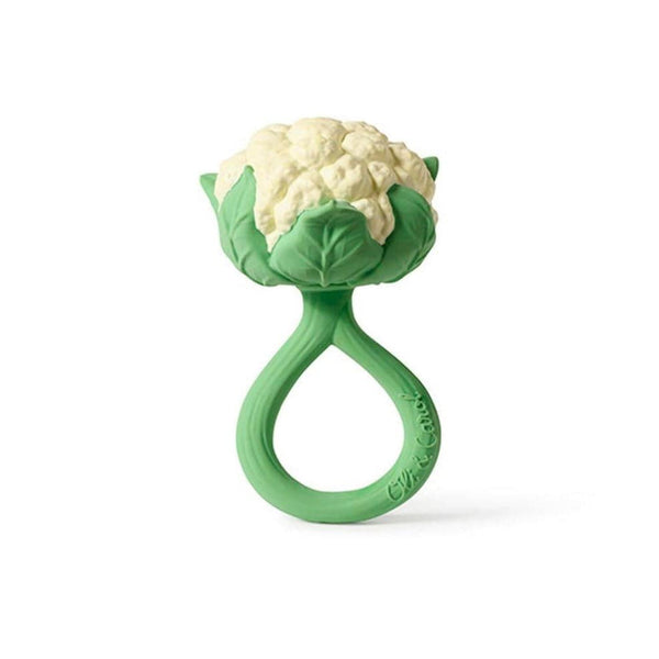 Sonajero · Cauliflower Rattle Toy - Bizcocho de Yogur