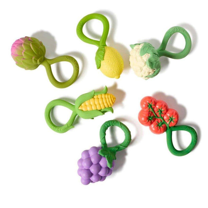 Sonajero · Cauliflower Rattle Toy - Bizcocho de Yogur