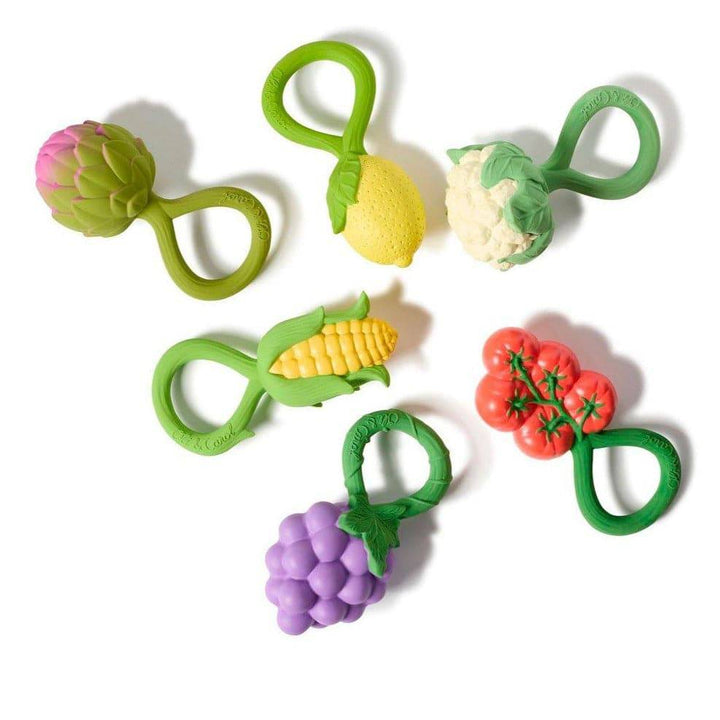 Sonajero · Grape Rattle Toy - Bizcocho de Yogur