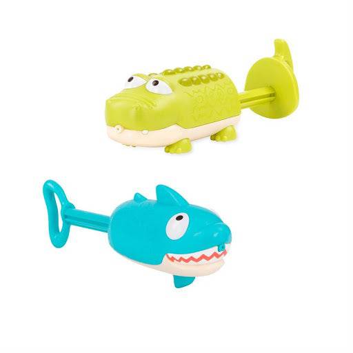 Splishin Splash Lanzachorros agua tiburón · B. Toys - Bizcocho de Yogur