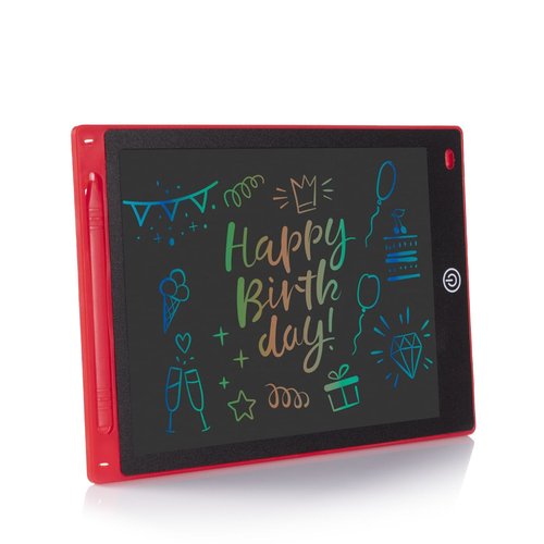 Tablet de dibujo LCD con fondo multicolor - Bizcocho de Yogur