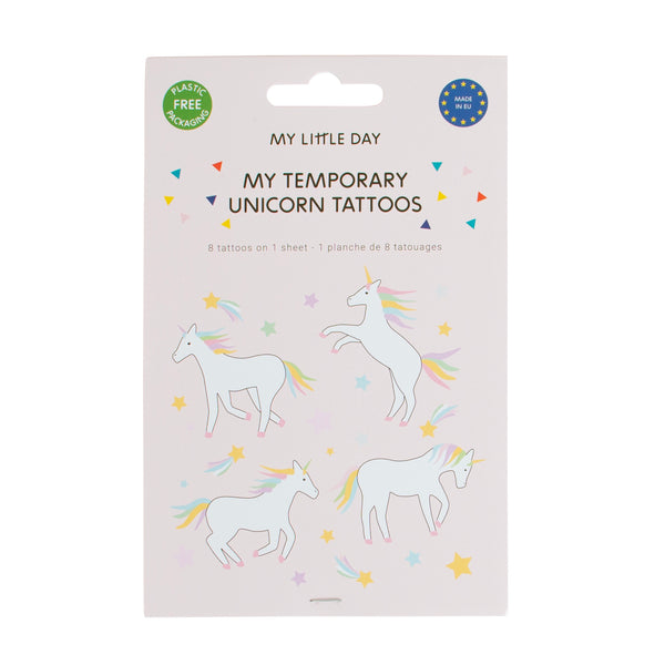 Tatuajes Unicornios · My Little Day - Bizcocho de Yogur