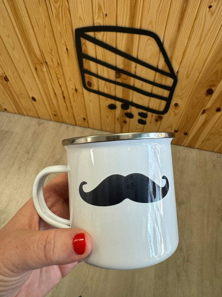 Taza · Moustache - Bizcocho de Yogur