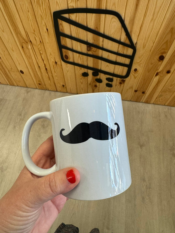 Taza · Moustache - Bizcocho de Yogur