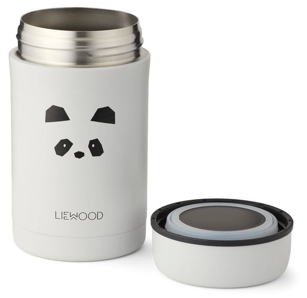Termo LIEWOOD Bernard 500 ml · Panda Light Grey - Bizcocho de Yogur