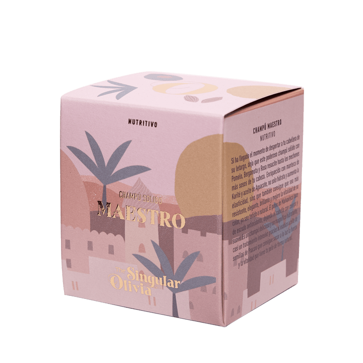 The Singular Olivia · Champú sólido Maestro (Especial nutritivo) - Bizcocho de Yogur