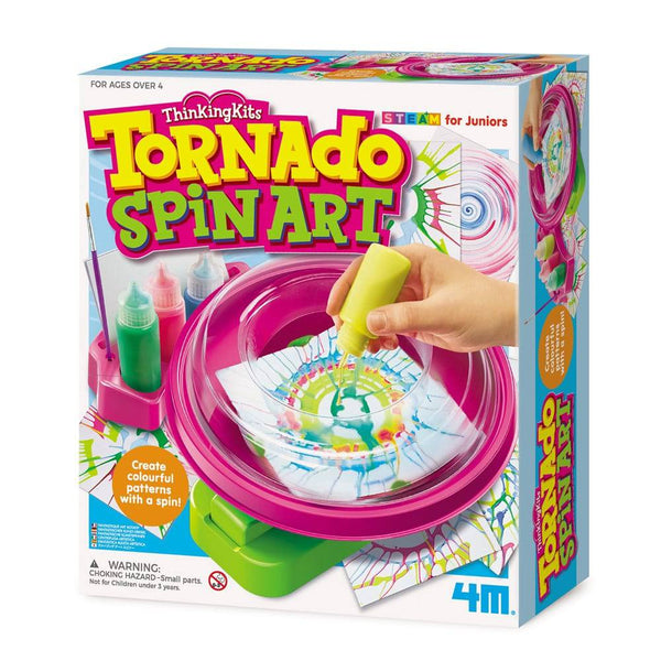 ThinkingKits - Tornado Spin Art · 4M - Bizcocho de Yogur