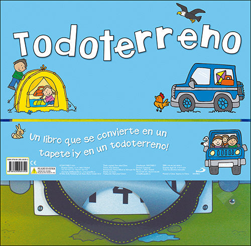 Todoterreno Libro Convertible - Bizcocho de Yogur