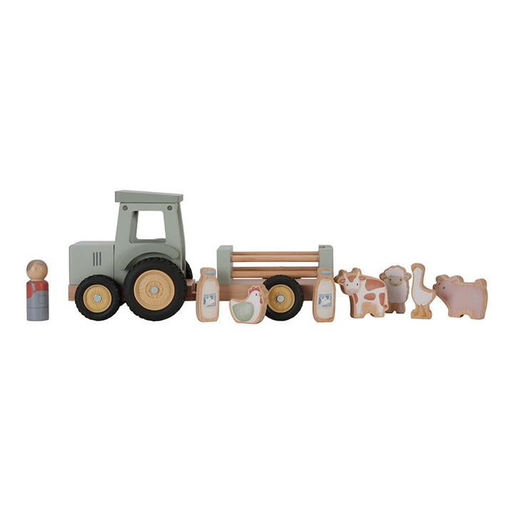 Tractor con trailer Little Farm · Little Dutch - Bizcocho de Yogur