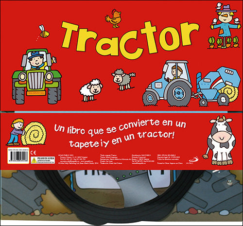 Tractor Libro Convertible - Bizcocho de Yogur