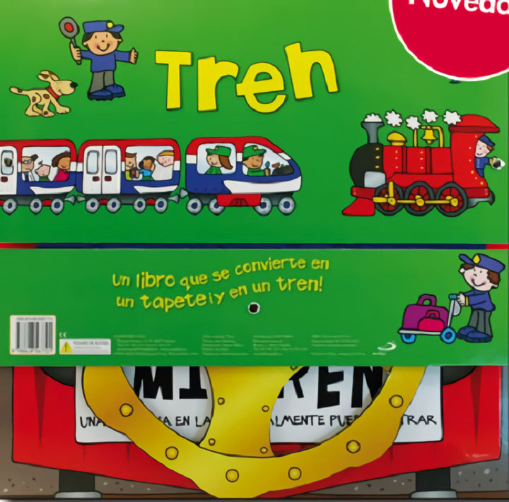 Tren Libro Convertible - Bizcocho de Yogur