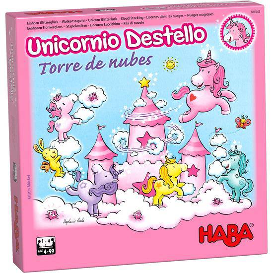 Unicornio Destello – Torre de nubes · Haba - Bizcocho de Yogur