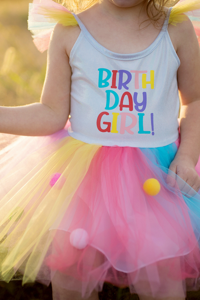 Vestido Birthday Girl - Bizcocho de Yogur