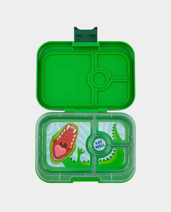 Yumbox Panino 4 compartimentos Green Dino