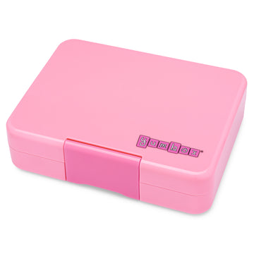 Yumbox Snack 3 compartimentos Fifi Pink Rainbow - Bizcocho de Yogur